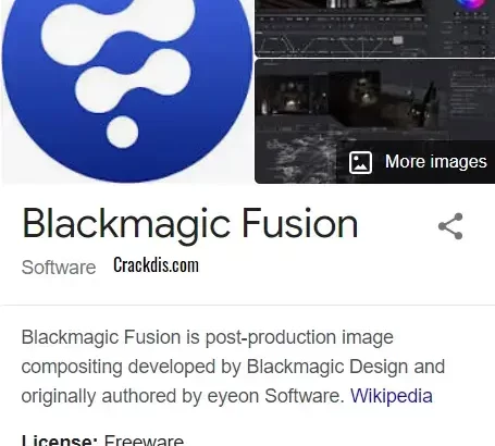 Blackmagic Fusion Crack